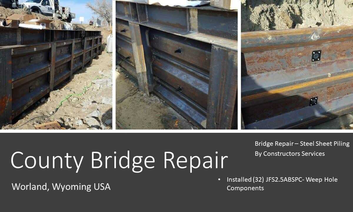 bridge repair steel